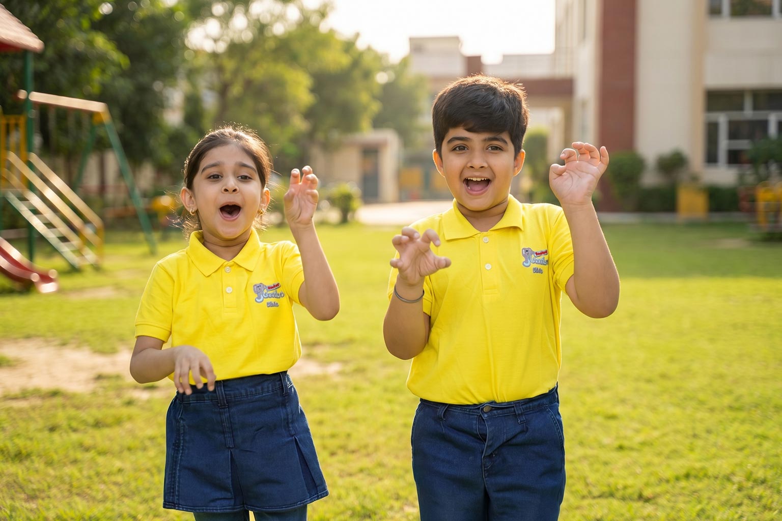 Happy classroom learning at Podar Jumbo Kids